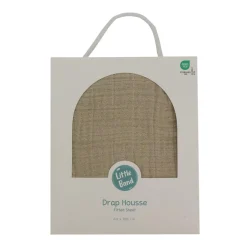 Little Band                    Drap Housse Double Gaze     Taupe