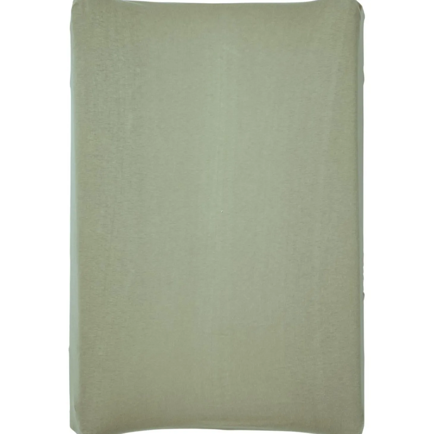 Little Band Housse de Matelas à langer Gaze de Coton Vert Mousse 50x70 cm