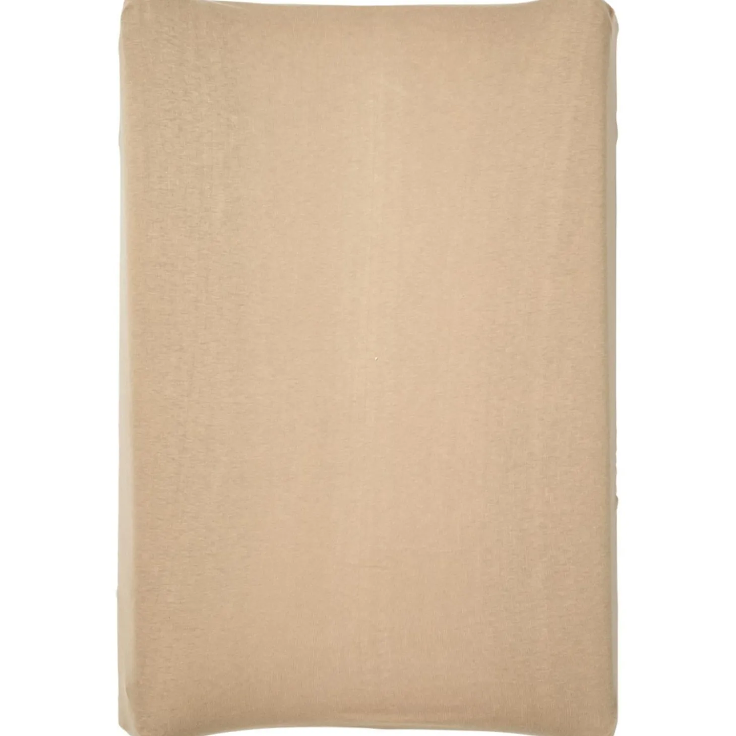 Little Band Housse de Matelas à langer Gaze de Coton Taupe 50x70 cm