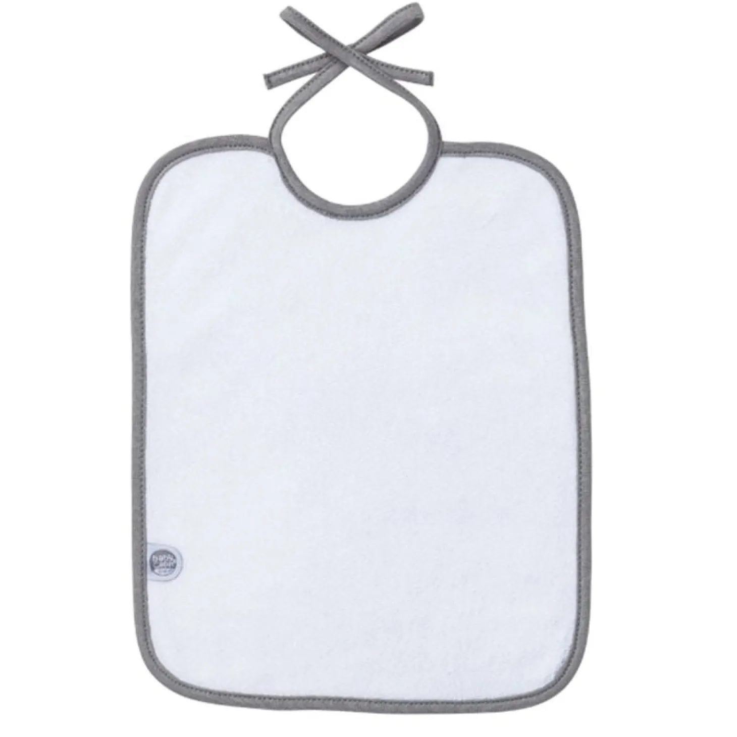Little Band Lot de 3 bavoirs naissance Jeune Pousse 20x25 cm