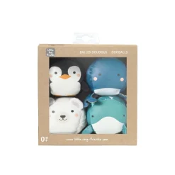 Little big friends 4 balles doudous Les Dooballs Océan