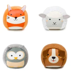 Little big friends 4 balles doudous Les Dooballs Ferme