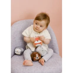 Little big friends 4 balles doudous Les Dooballs Ferme