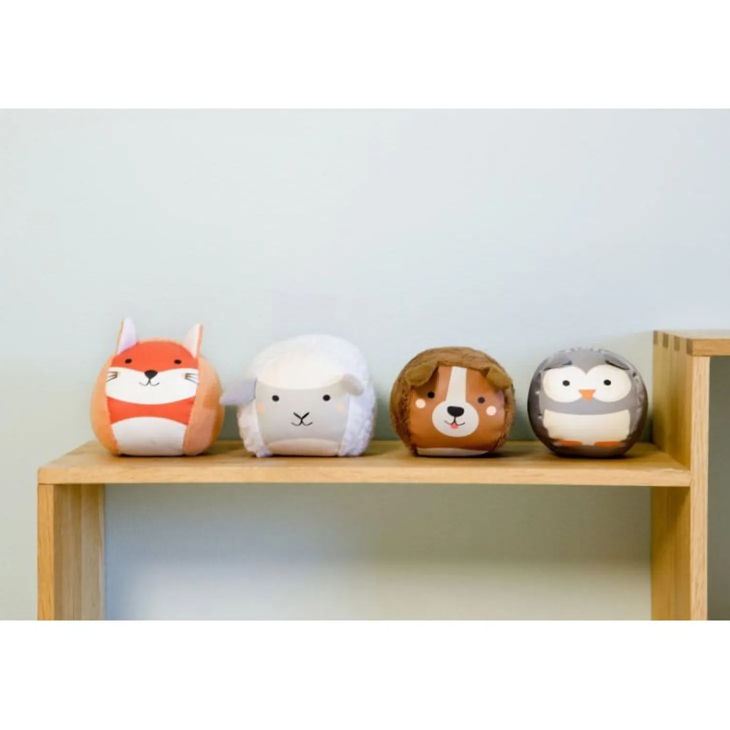 Little big friends 4 balles doudous Les Dooballs Ferme