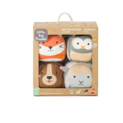 Little big friends 4 balles doudous Les Dooballs Ferme