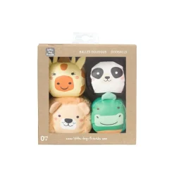 Little big friends 4 balles doudous Les Dooballs Jungle