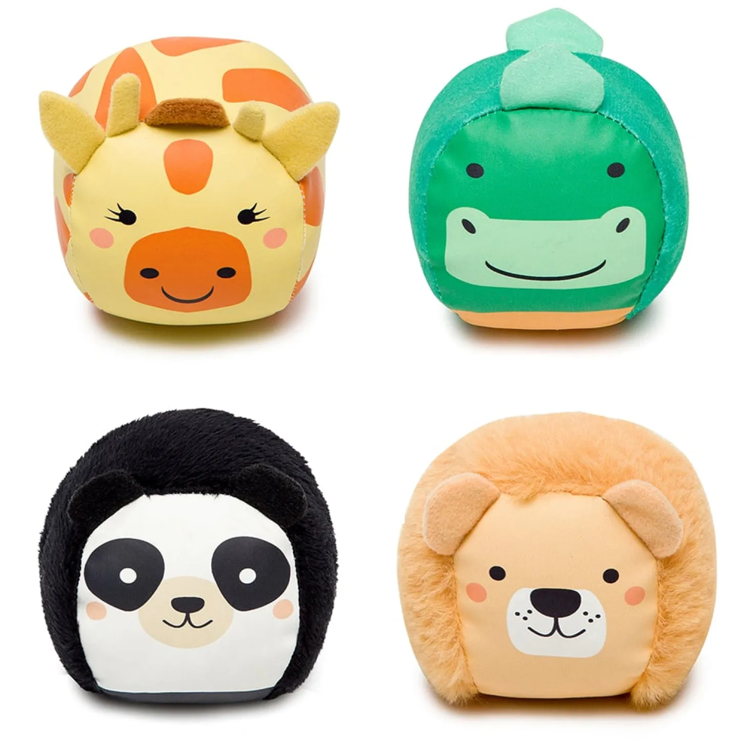 Little big friends 4 balles doudous Les Dooballs Jungle