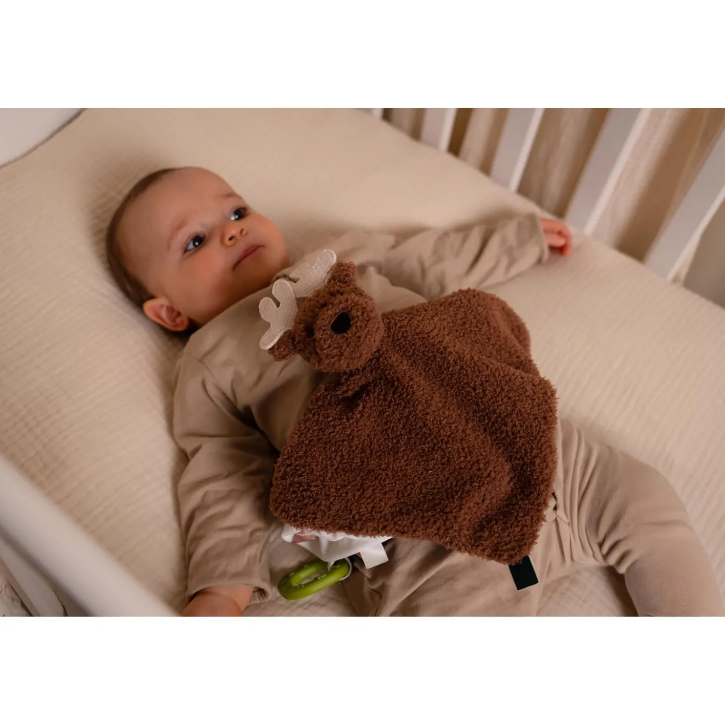 Little big friends Doudou Bruce l'Elan Multicolore