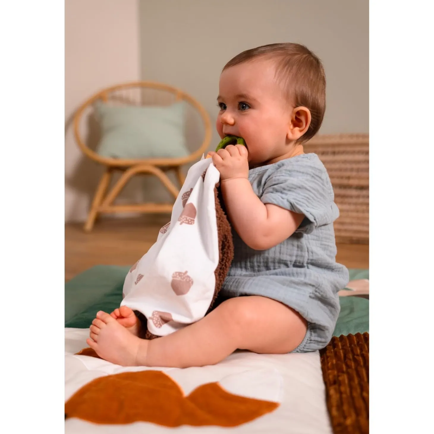 Little big friends Doudou Bruce l'Elan Multicolore