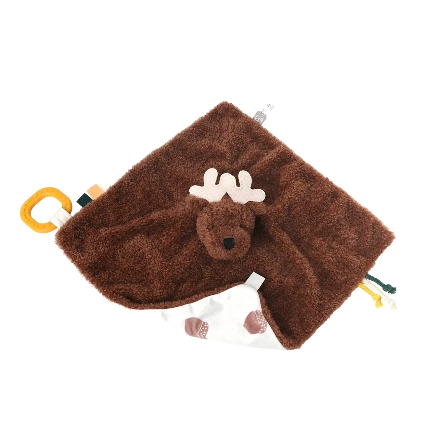 Little big friends Doudou Bruce l'Elan Multicolore