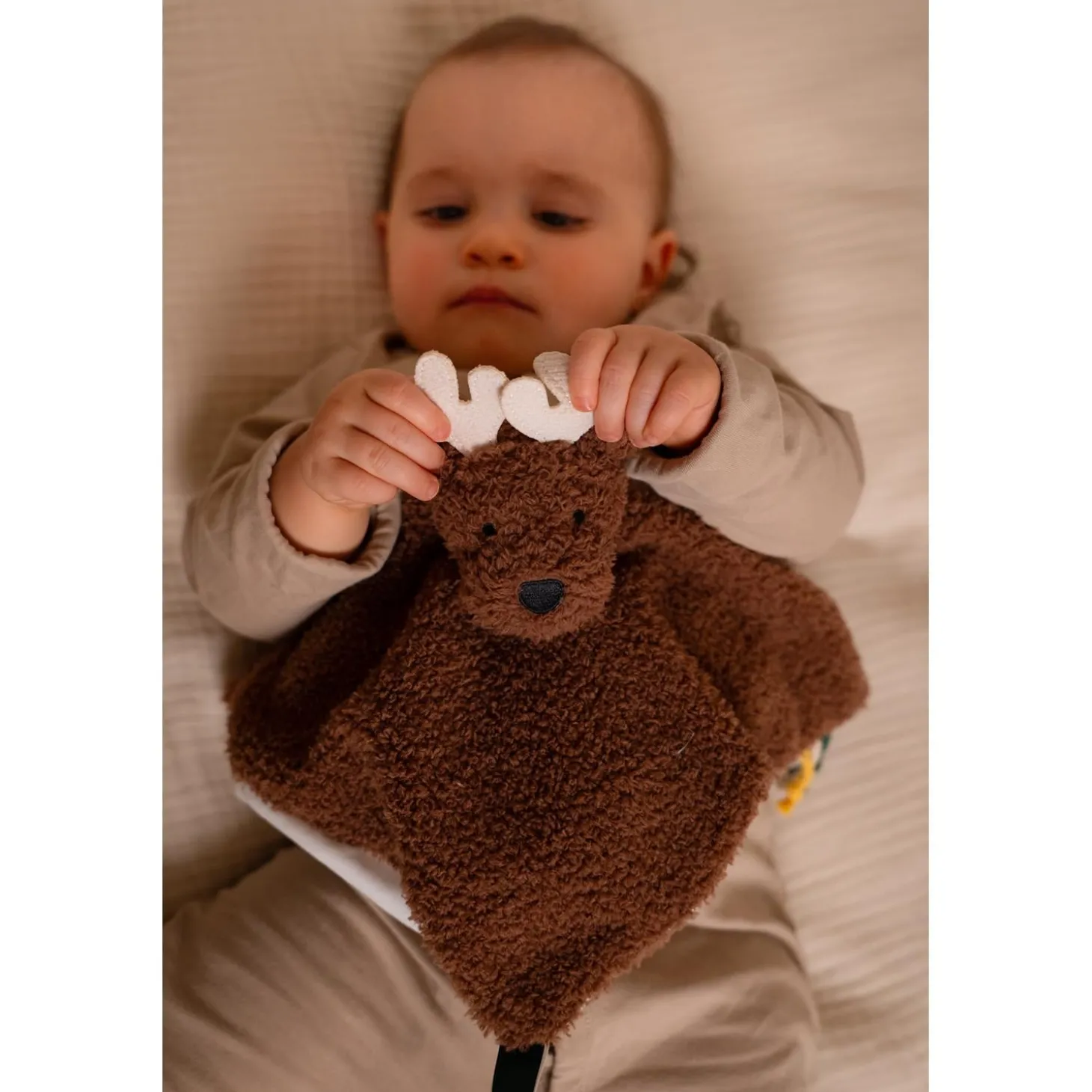 Little big friends Doudou Bruce l'Elan Multicolore