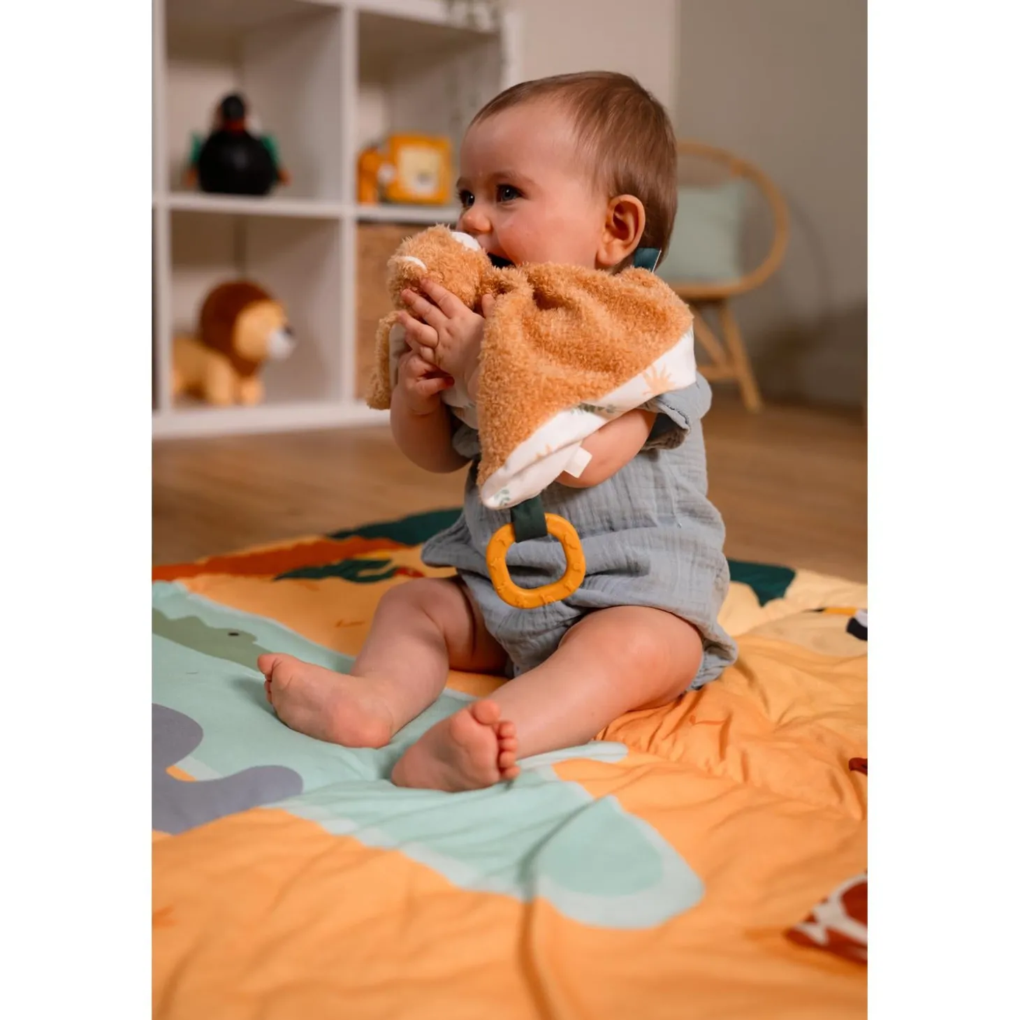 Little big friends Doudou Tim le Tigre Multicolore