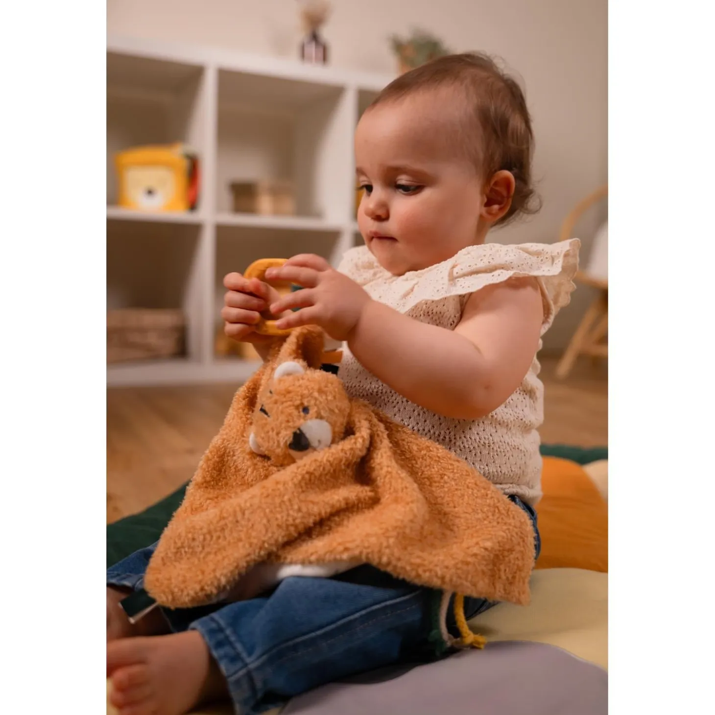 Little big friends Doudou Tim le Tigre Multicolore