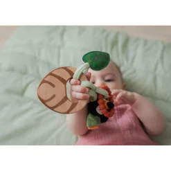 Little big friends                    Hochet en bois    Jungle