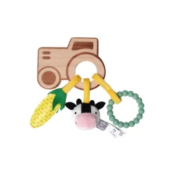 Little big friends                    Hochet en bois    Ferme