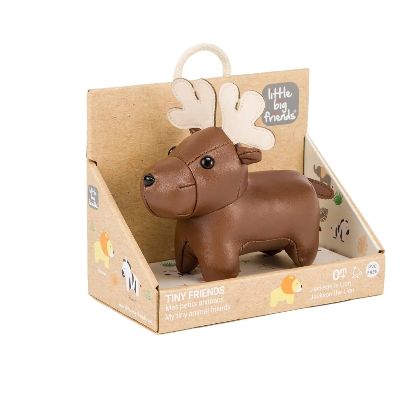 Little big friends Les Petits Animaux Bruce le petit Elan