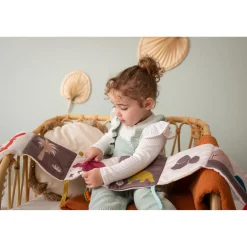 Little big friends Livre d'éveil dino 2 en 1 Dino