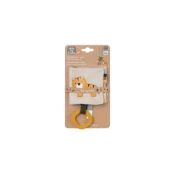 Little big friends Livre Tissu bébé Jungle Multicolore