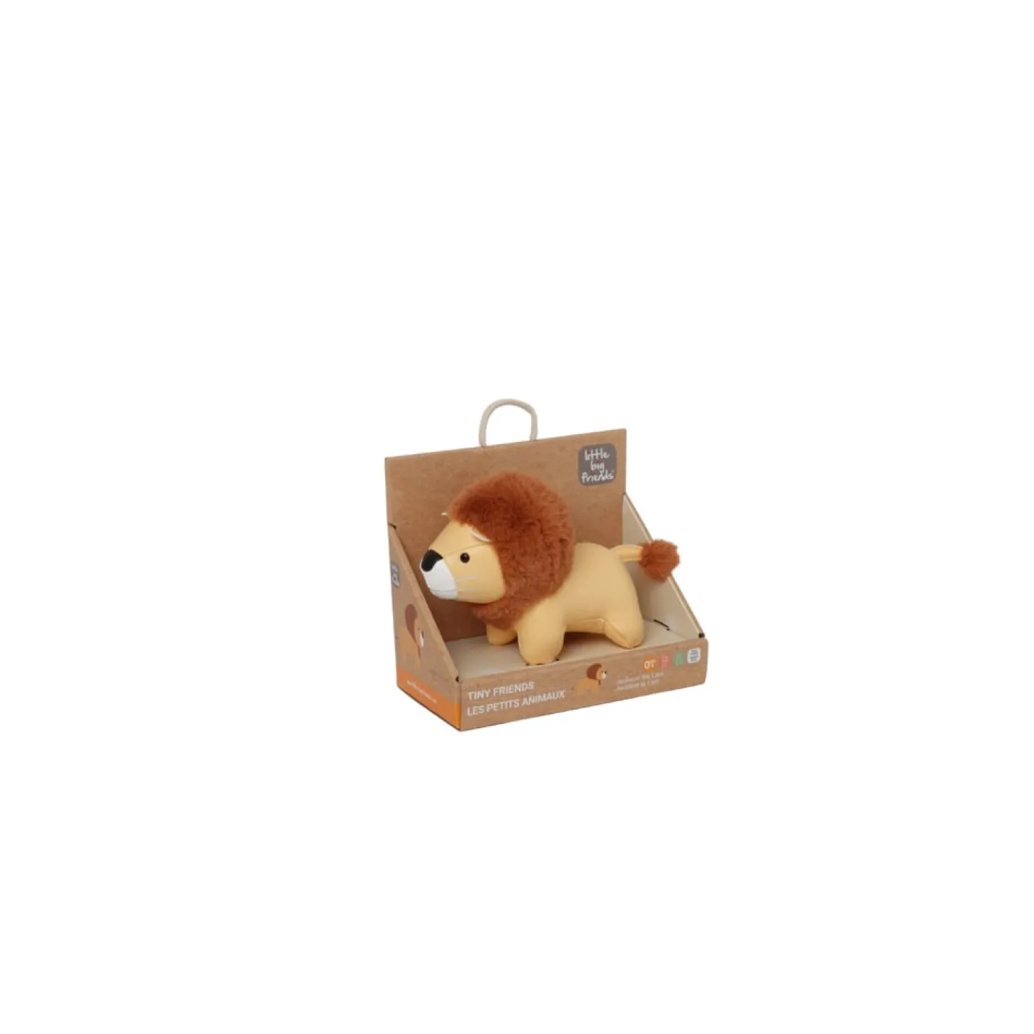 Little big friends Peluche les petits animaux Jackson le lion