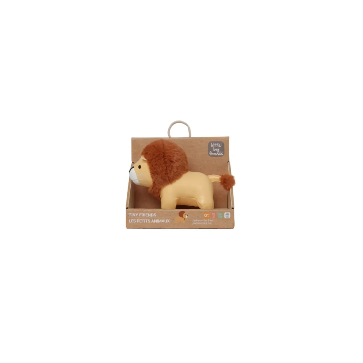 Little big friends Peluche les petits animaux Jackson le lion