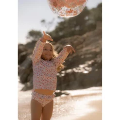 Little Dutch                    Ballon de plage 3D    Pink Flowers