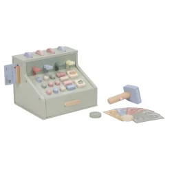 Little Dutch Caisse enregistreuse en bois FSC Multicolore