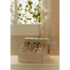 Little Dutch Caisse enregistreuse en bois FSC Multicolore