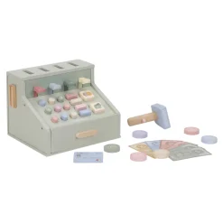 Little Dutch Caisse enregistreuse en bois FSC Multicolore