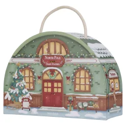 Little Dutch Calendrier de l'avent avec circuit de train FSC Multicolore