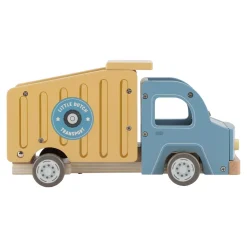 Little Dutch Camion-benne en bois FSC Multicolore