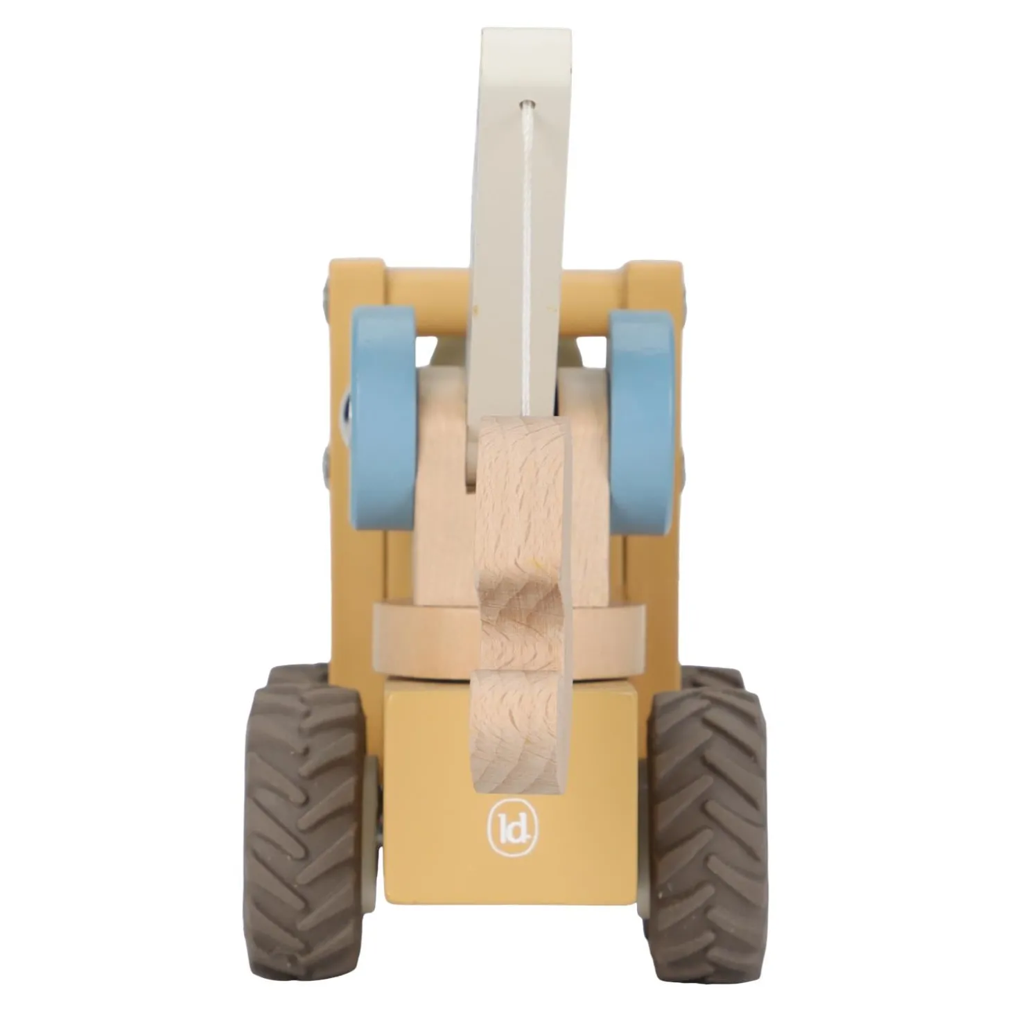 Little Dutch Camion grue en bois FSC Multicolore