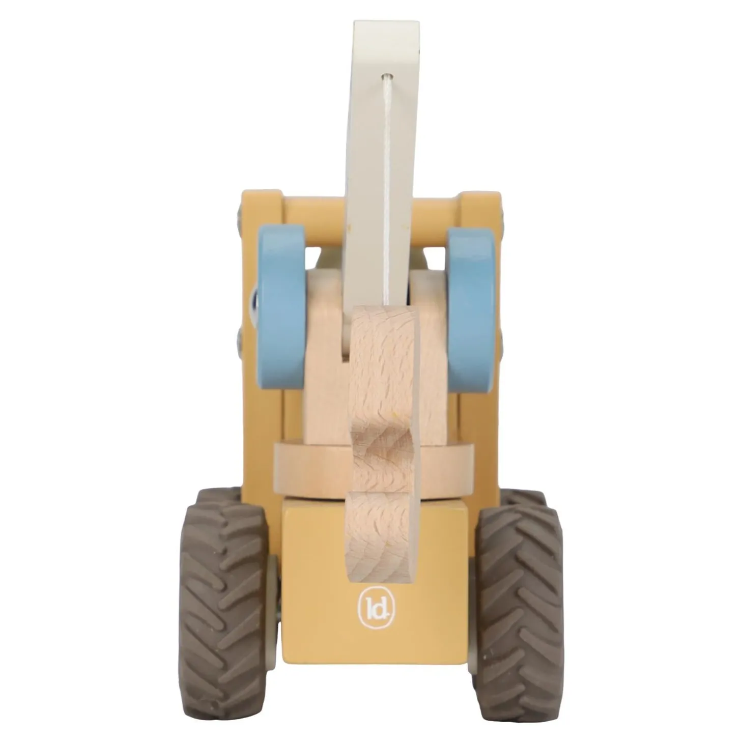 Little Dutch Camion grue en bois FSC Multicolore