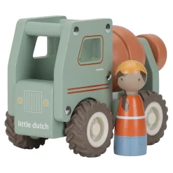 Little Dutch                    Camion toupie en bois FSC     Multicolore