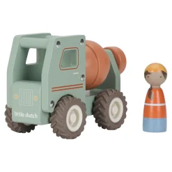 Little Dutch                    Camion toupie en bois FSC     Multicolore