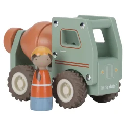 Little Dutch                    Camion toupie en bois FSC     Multicolore