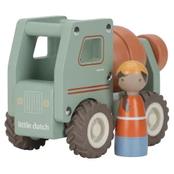 Little Dutch                    Camion toupie en bois FSC     Multicolore