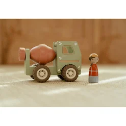 Little Dutch                    Camion toupie en bois FSC     Multicolore