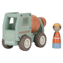Little Dutch                    Camion toupie en bois FSC     Multicolore