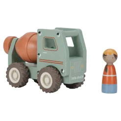 Little Dutch                    Camion toupie en bois FSC     Multicolore