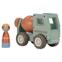 Little Dutch                    Camion toupie en bois FSC     Multicolore