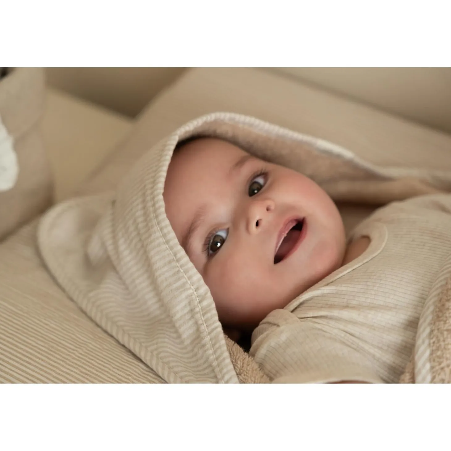 Little Dutch Cape de bain Baby Bunny 75x75 cm