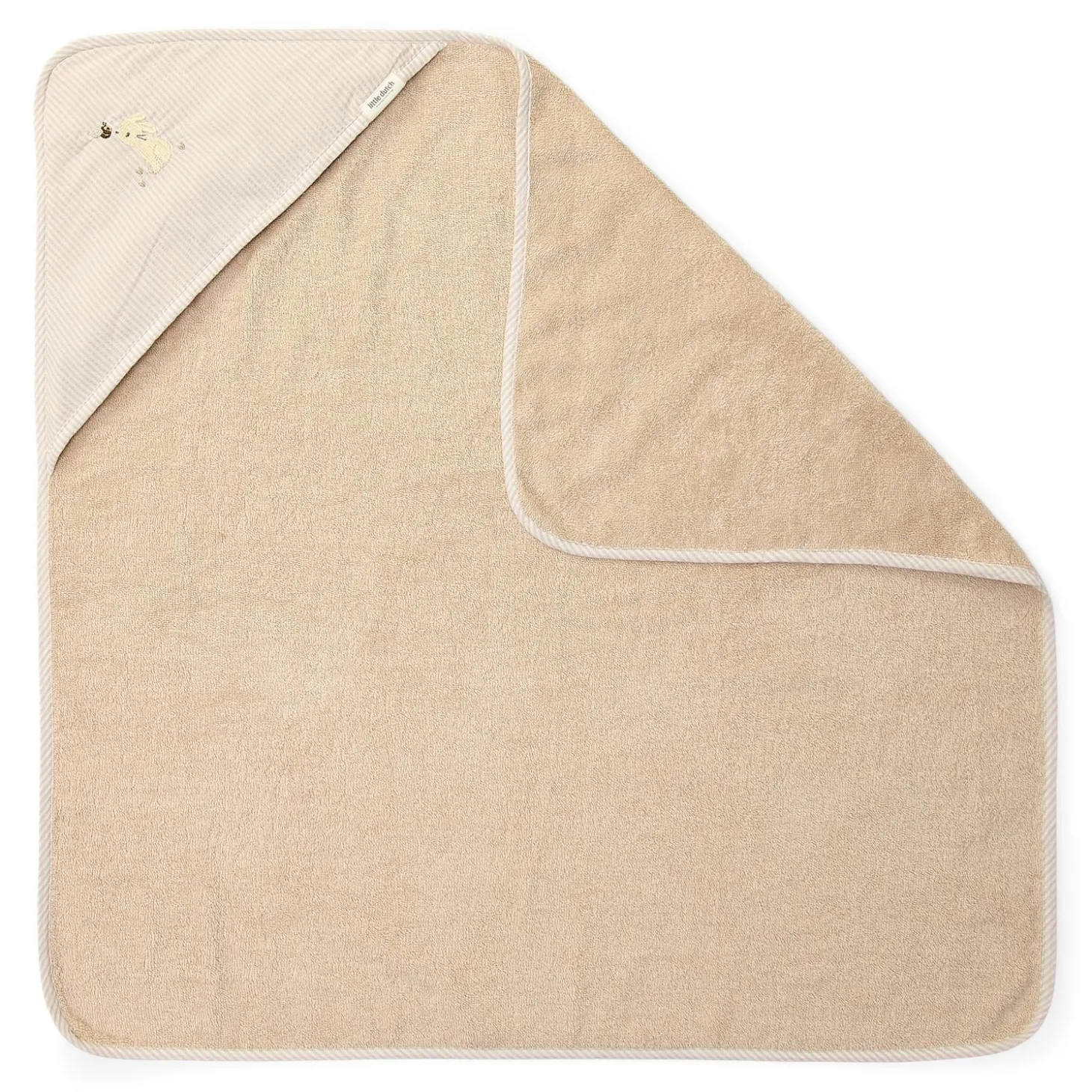 Little Dutch Cape de bain Baby Bunny 75x75 cm