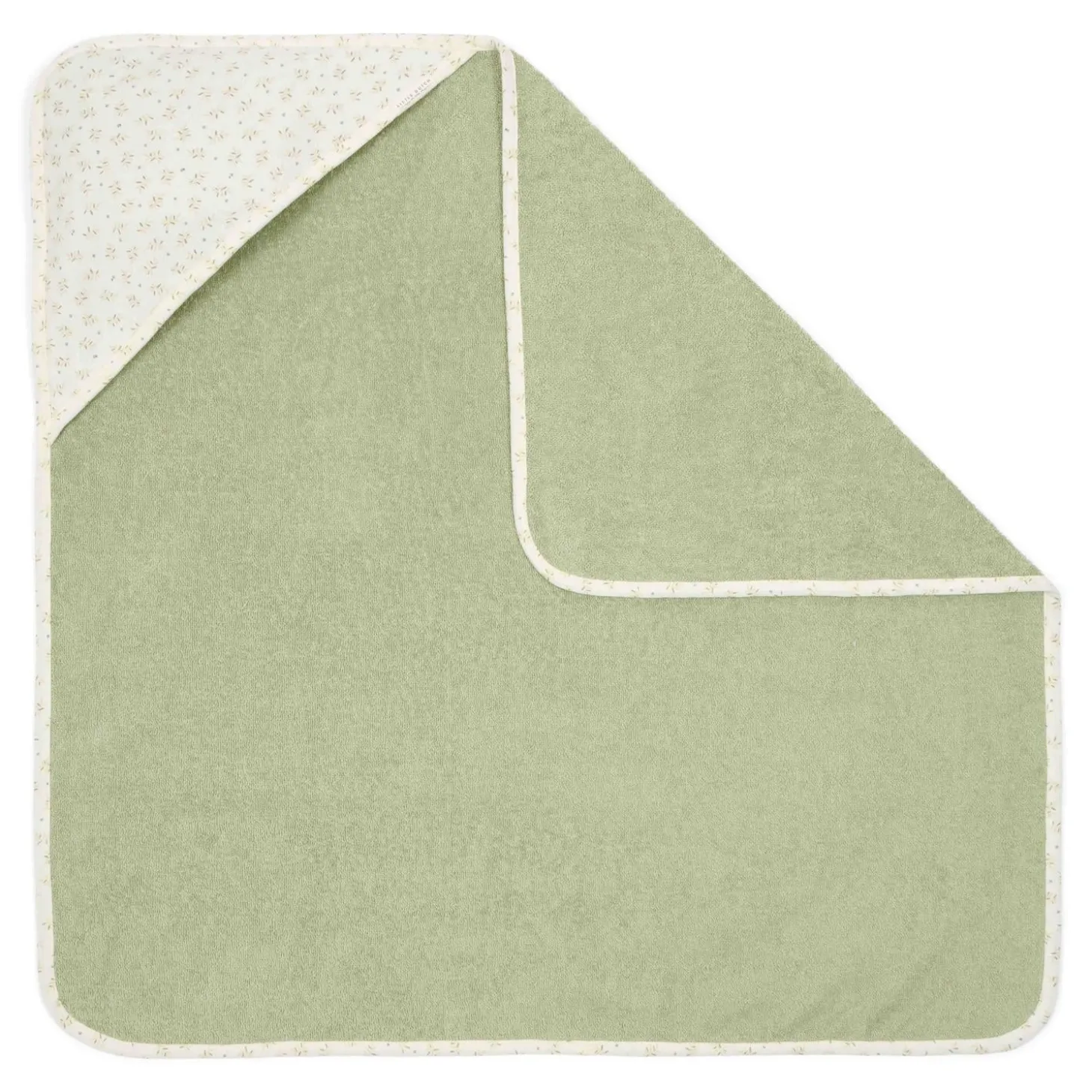 Little Dutch Cape de bain Blueberry Leaves 75x75 cm