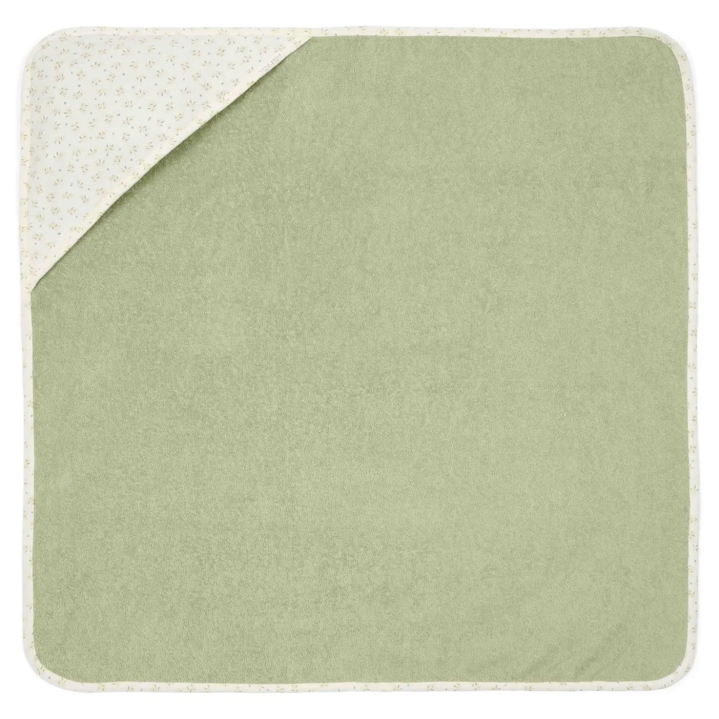 Little Dutch Cape de bain Blueberry Leaves 75x75 cm