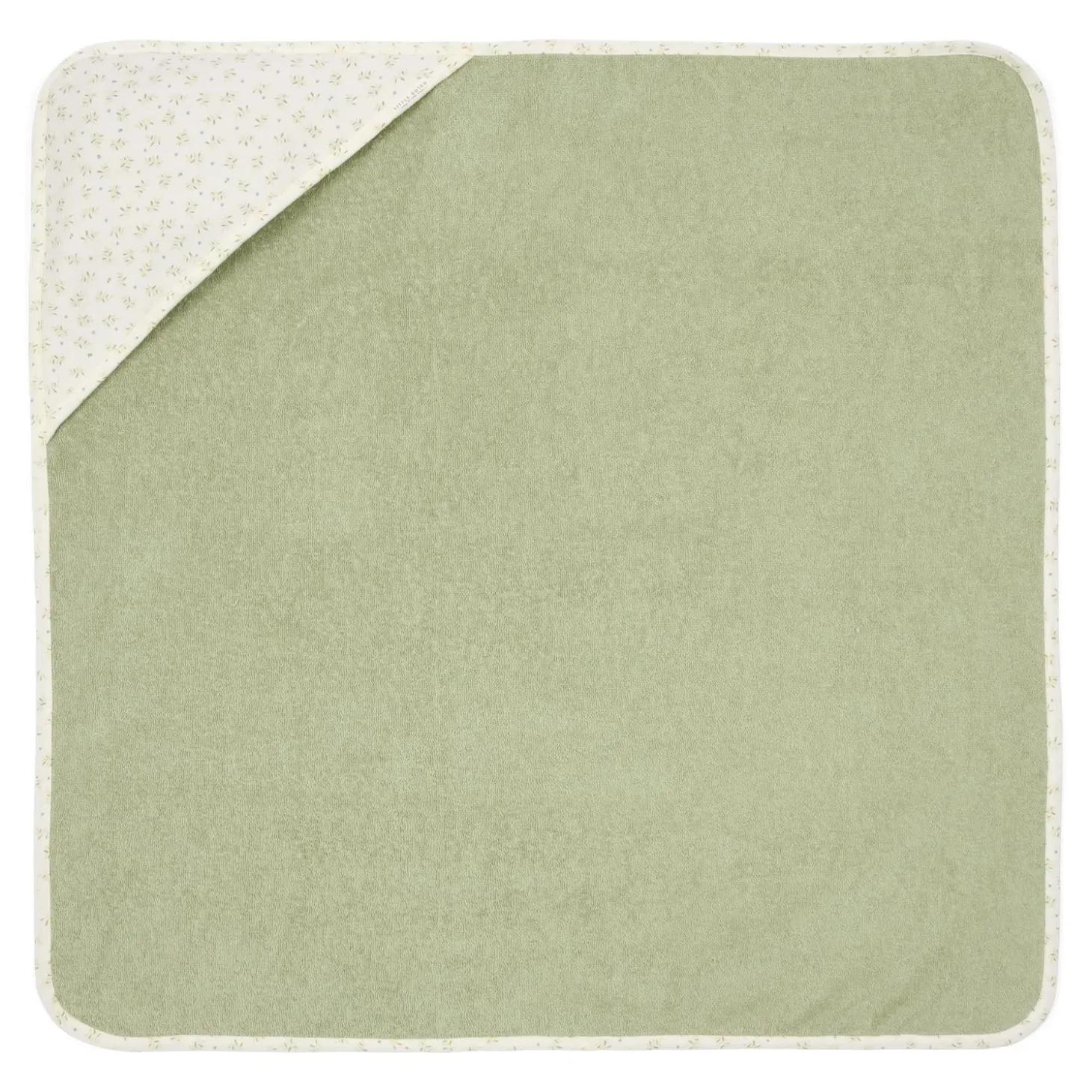 Little Dutch Cape de bain Blueberry Leaves 75x75 cm