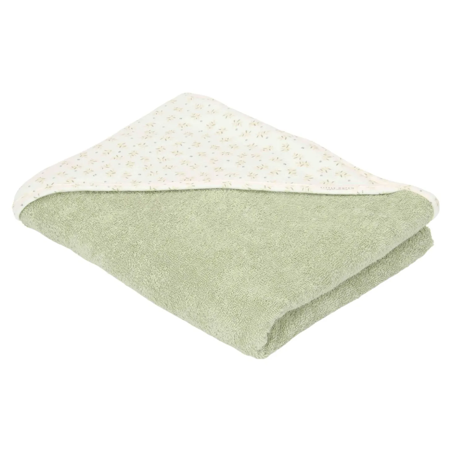Little Dutch Cape de bain Blueberry Leaves 75x75 cm