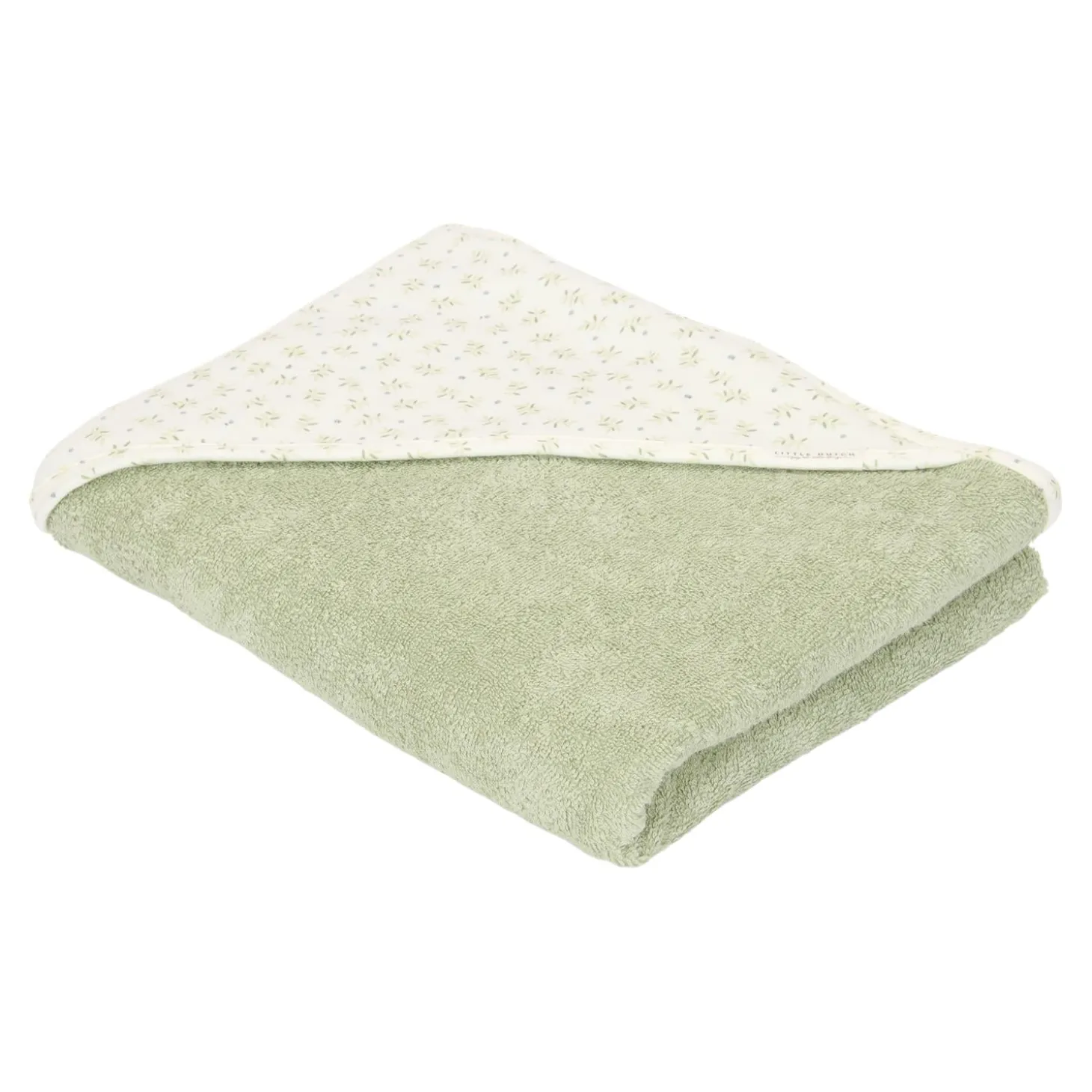 Little Dutch Cape de bain Blueberry Leaves 75x75 cm