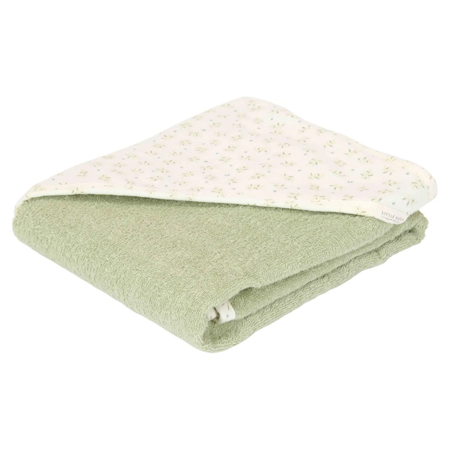 Little Dutch Cape de bain Blueberry Leaves 75x75 cm