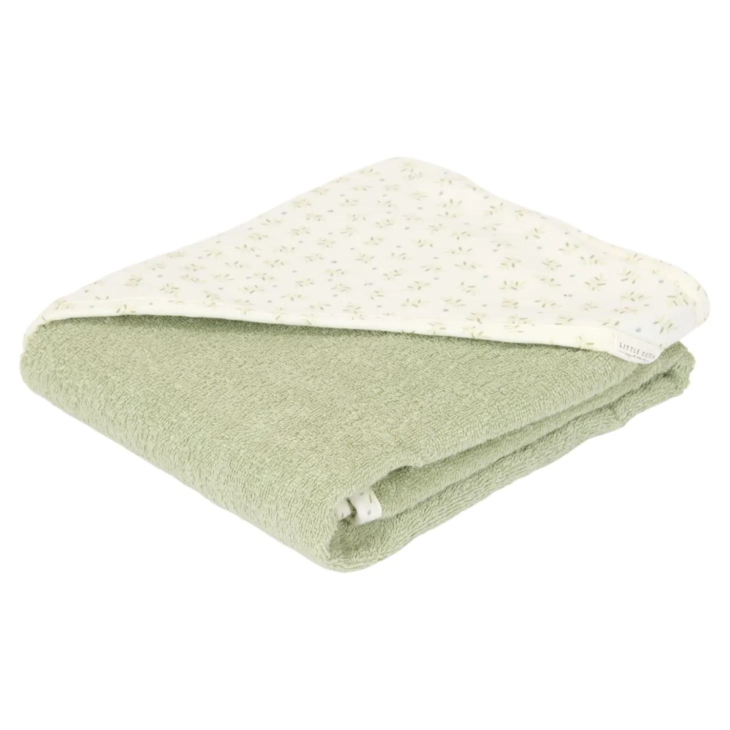 Little Dutch Cape de bain Blueberry Leaves 75x75 cm