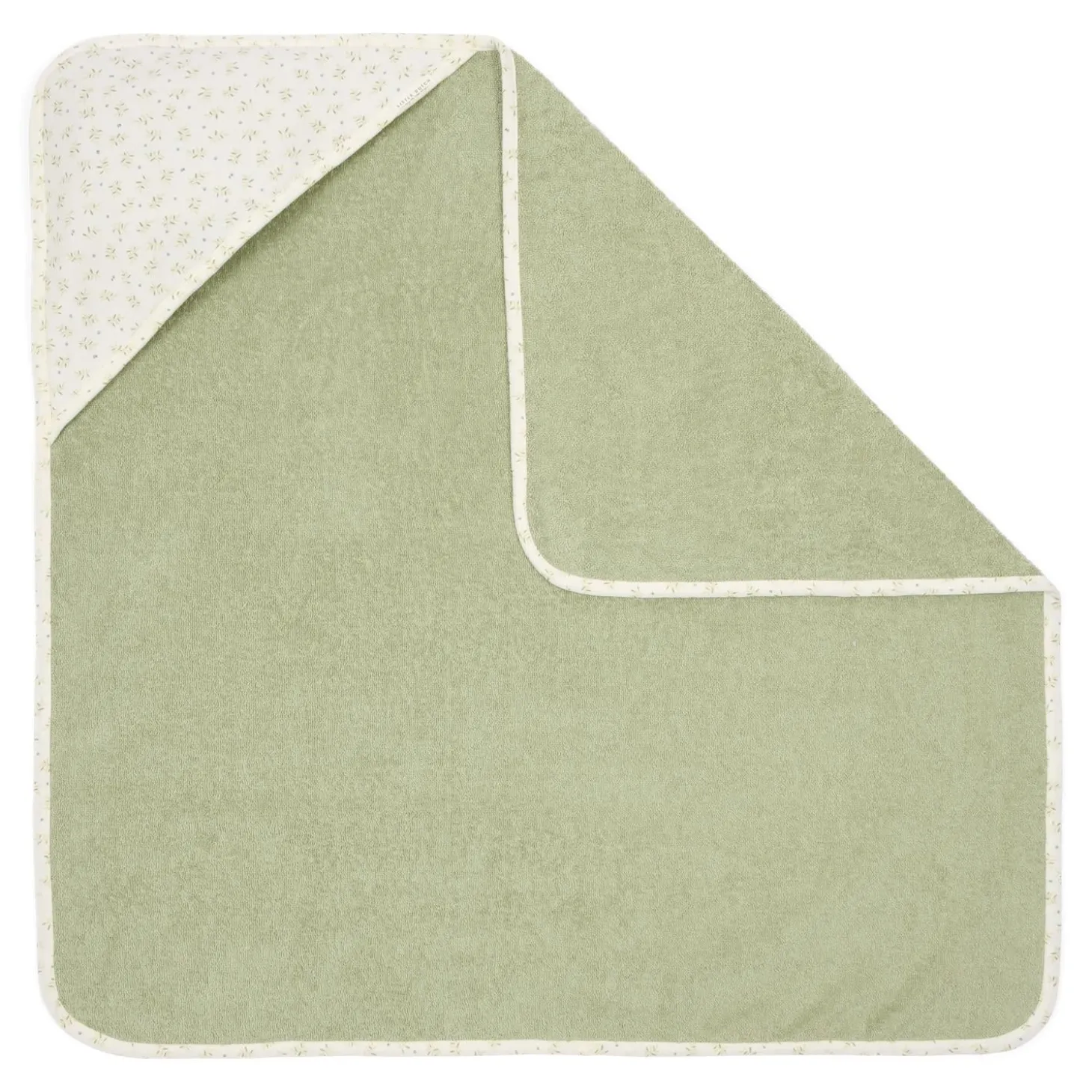 Little Dutch Cape de bain Blueberry Leaves 75x75 cm